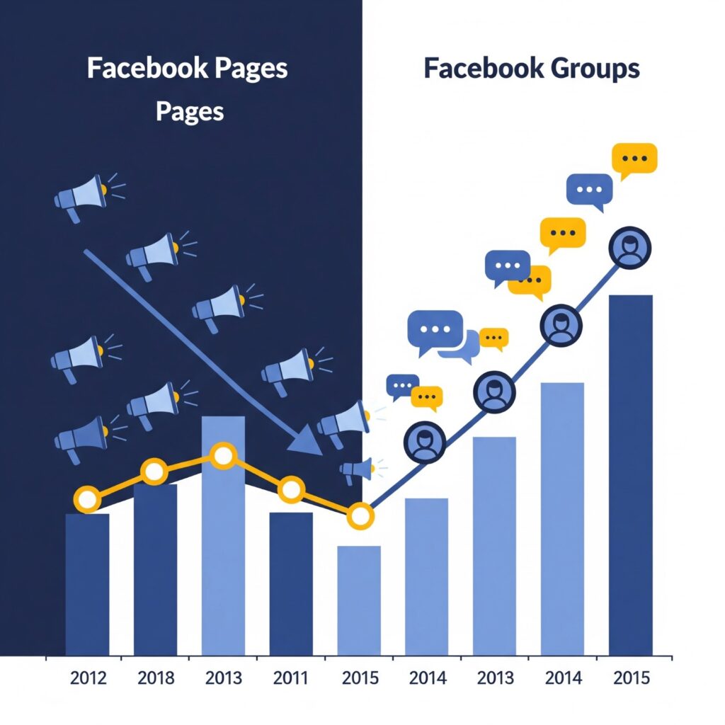 Facebook Groups vs. Pages
