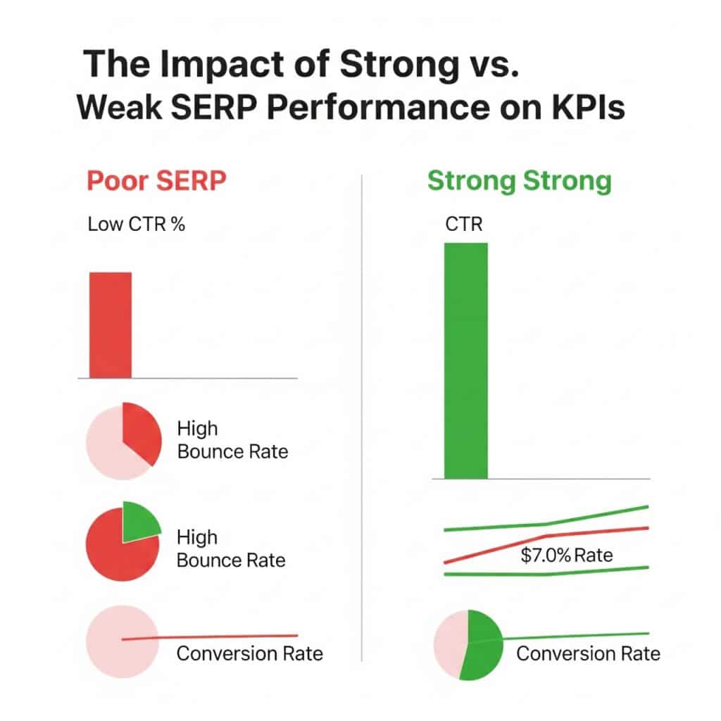 strong vs weak serp
kpis
